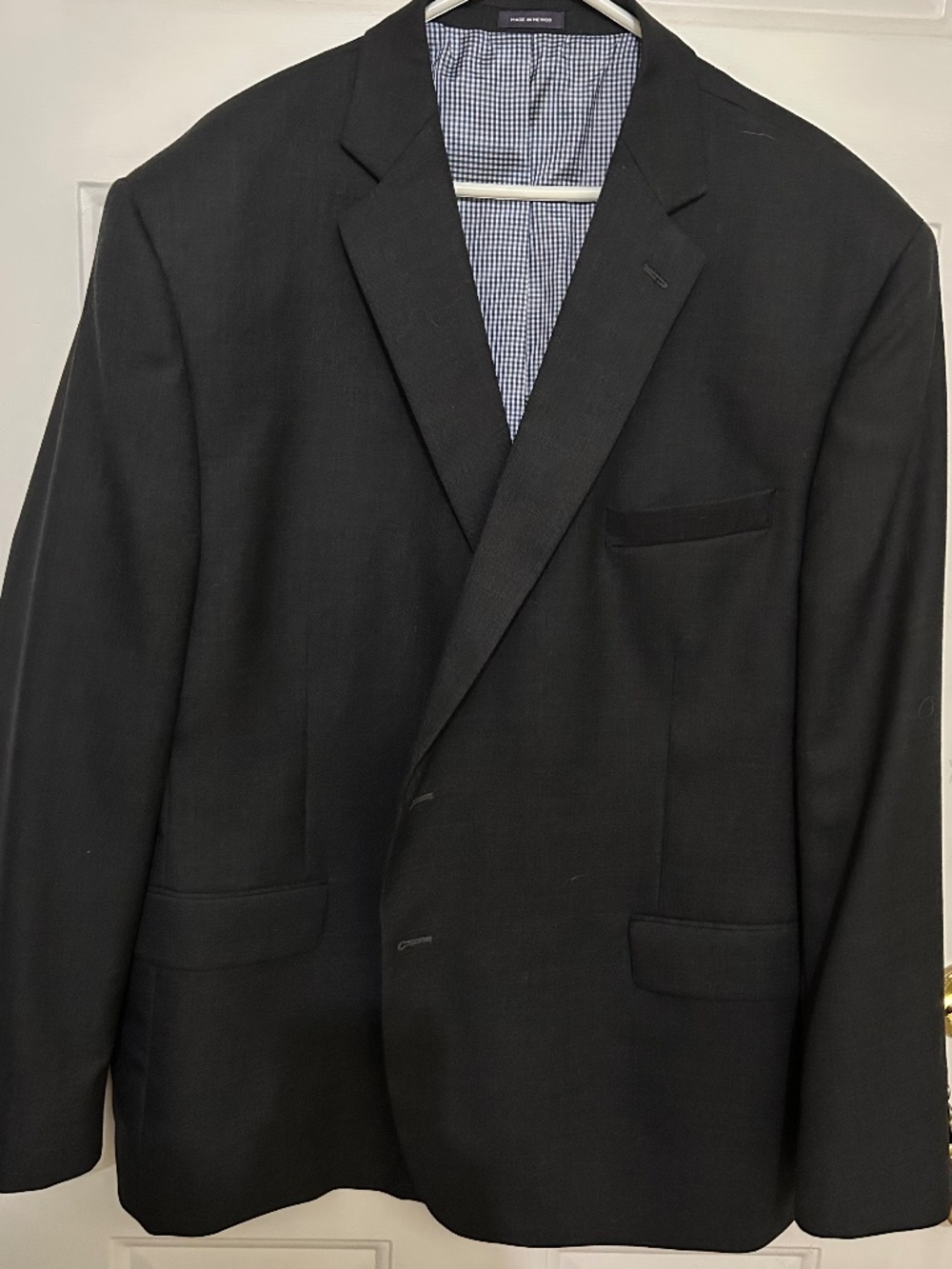 Stafford, 52R, blue, classic fit blazer